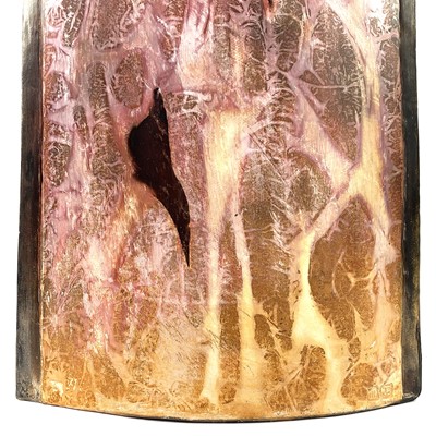 Lot 468 - John BEDDING (1947) A large raku vase...