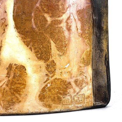 Lot 468 - John BEDDING (1947) A large raku vase...