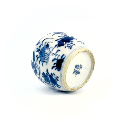 Lot 178 - A pair of Chinese blue and white porcelain...