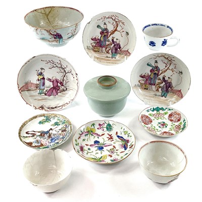 Lot 194 - A quantity of Chinese porcelain to include six...
