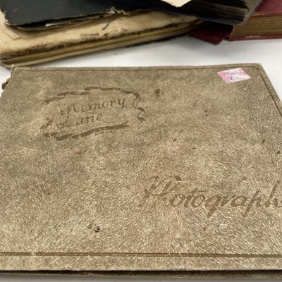 Lot 164 - Two Autograph albums circa 1900s with various...