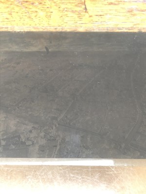Lot 181 - Topographical glass plate negatives of aerial...