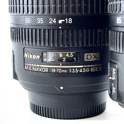 Lot 239 - Two Nikon DX SWM ED IF Aspherical 67 lenses,...