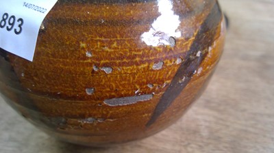 Lot 893 - An Early Leach studio pottery lidded jar, with...