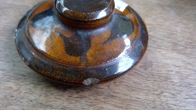 Lot 893 - An Early Leach studio pottery lidded jar, with...