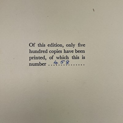 Lot 1134 - Col MAURICE HAROLD GRANT. 'A Chronological...
