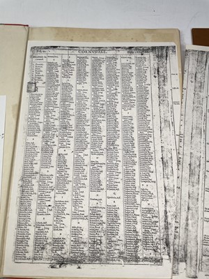 Lot 1242 - JOHN NORDEN. 'Manuscript Maps of Cornwall and...