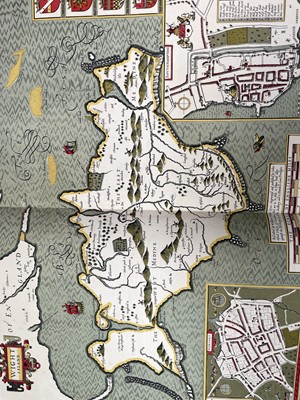 Lot 1242 - JOHN NORDEN. 'Manuscript Maps of Cornwall and...