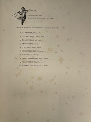 Lot 1242 - JOHN NORDEN. 'Manuscript Maps of Cornwall and...