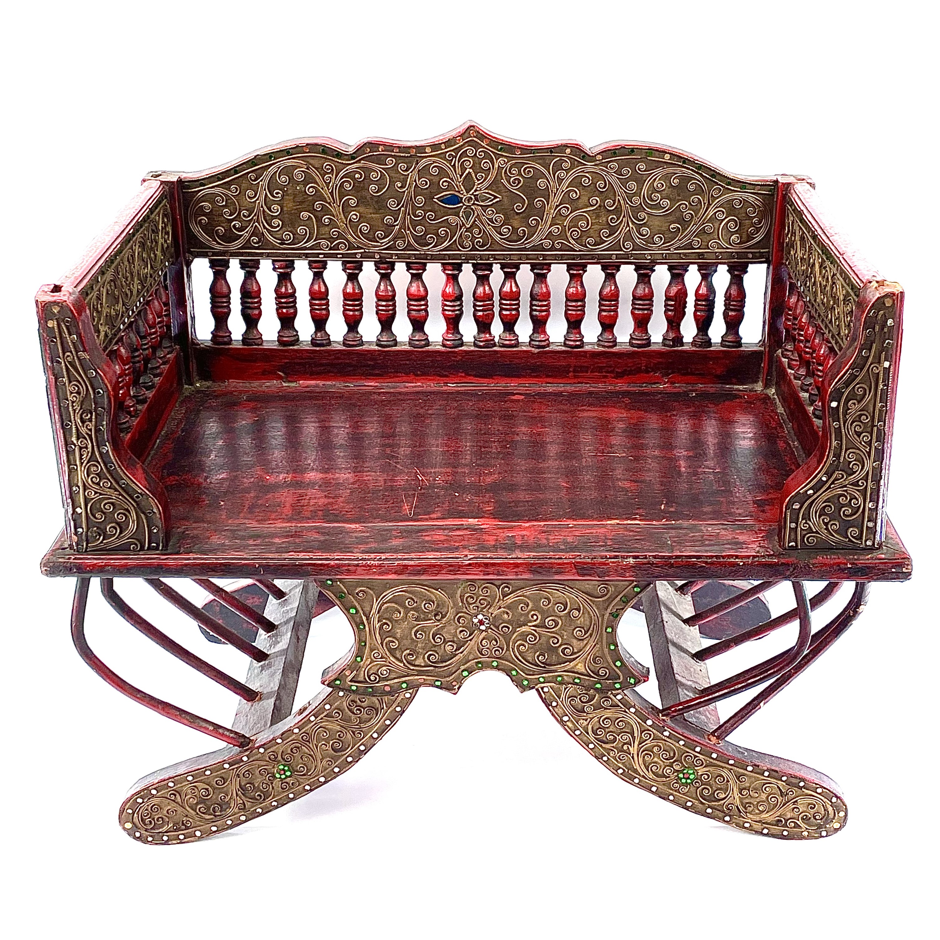 Howdaw Lot 1003 - An Indian Howdah chair.