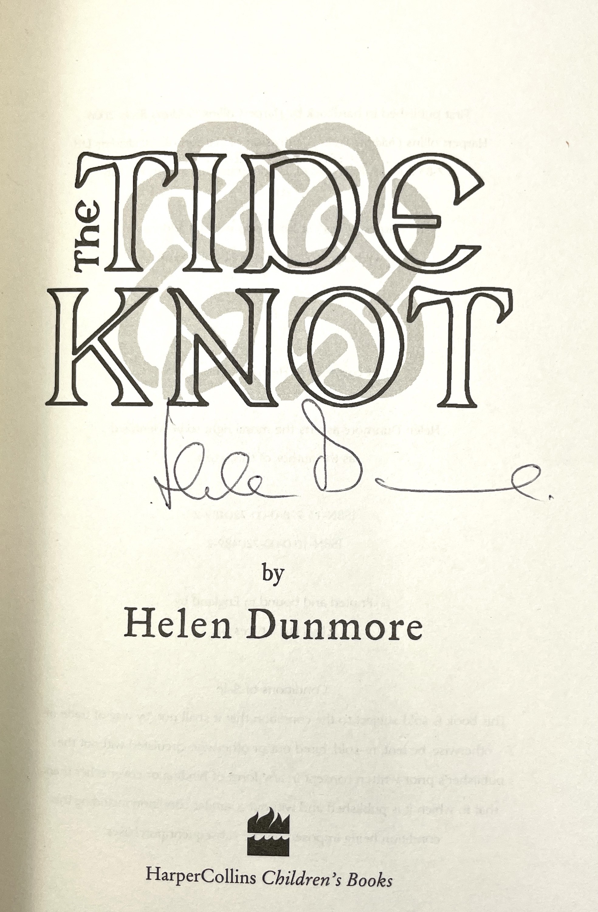 The Tide Knot by Helen Dunmore