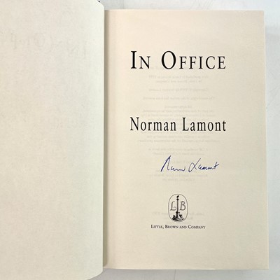 Lot 1211 - NORMAN LAMONT IN OFFICE By Norman Lamont...