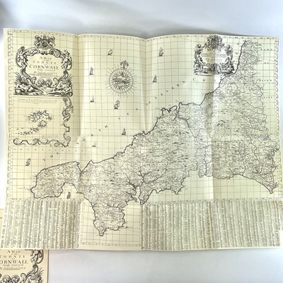 Lot 1213 - A MAP OF THE COUNTY OF CORNWALL NEWLY SURVEYED...