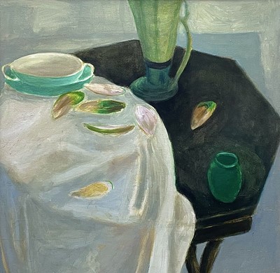 Lot 508 - David Ralph SIMPSON (1963) Still Life Oil on...