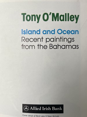 Lot 701 - Two books. 'Tony O'Malley: Island and Ocean,...