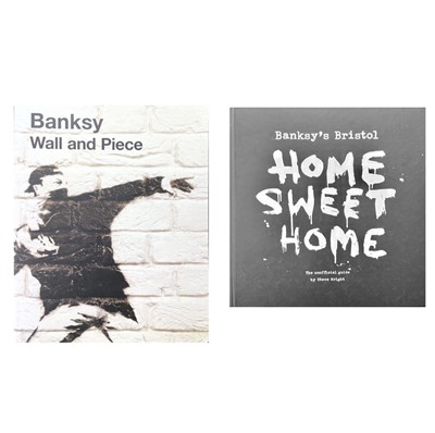 Lot 683 - Two books. 'Banksy's Bristol: Home Sweet Home'....