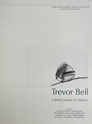 Lot 675 - Three books. 'Trevor Bell: A British Painter...