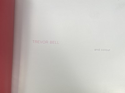 Lot 675 - Three books. 'Trevor Bell: A British Painter...