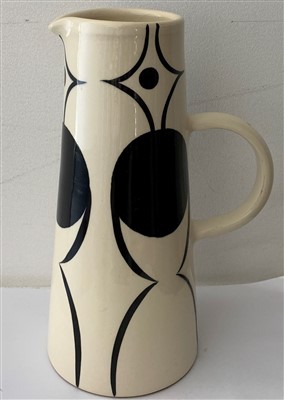 Lot 491 - A 'TERRY FROST FOR TATE' CREAM GLAZED POTTERY JUG