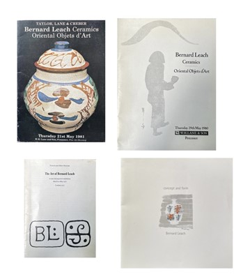 Lot 707 - Four books. 'Concept and Form: Bernard Leach'....
