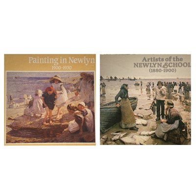 Lot 666 - Two books. 'Artists of the Newlyn School (1880-...