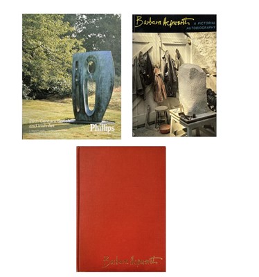 Lot 710 - Three books. 'Barbara Hepworth: A Pictorial...