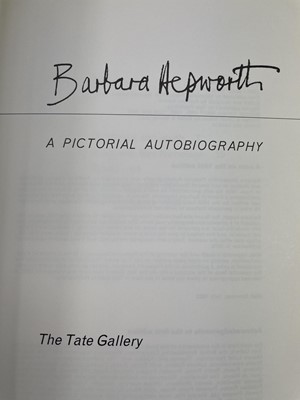 Lot 710 - Three books. 'Barbara Hepworth: A Pictorial...