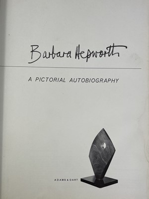 Lot 710 - Three books. 'Barbara Hepworth: A Pictorial...