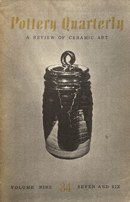 Lot 706 - Four books. 'Pottery Quarterly: A Review of...