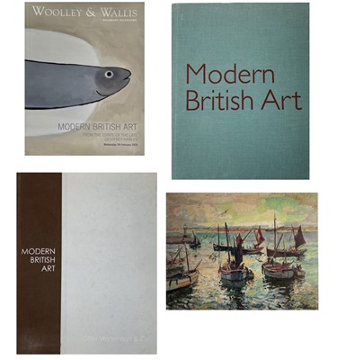 Lot 688 - Four books.  
'Modern British Art 2006'....