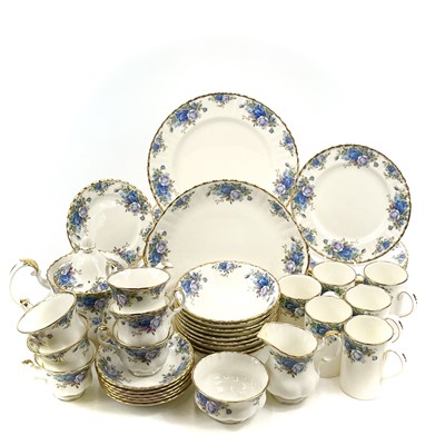 Lot 894 - A Royal Albert Moonlight Rose tea service...