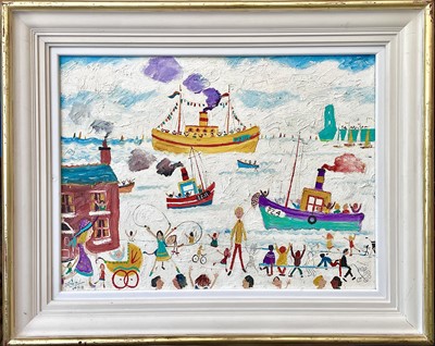 Lot 6 - Simeon STAFFORD (1956) Welcome Home Oil on...