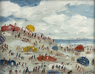 Lot 328 - Simeon STAFFORD (1956) St. Ives Oil on board...