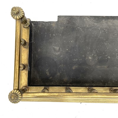 Lot 139 - A late Victorian brass fender, of...