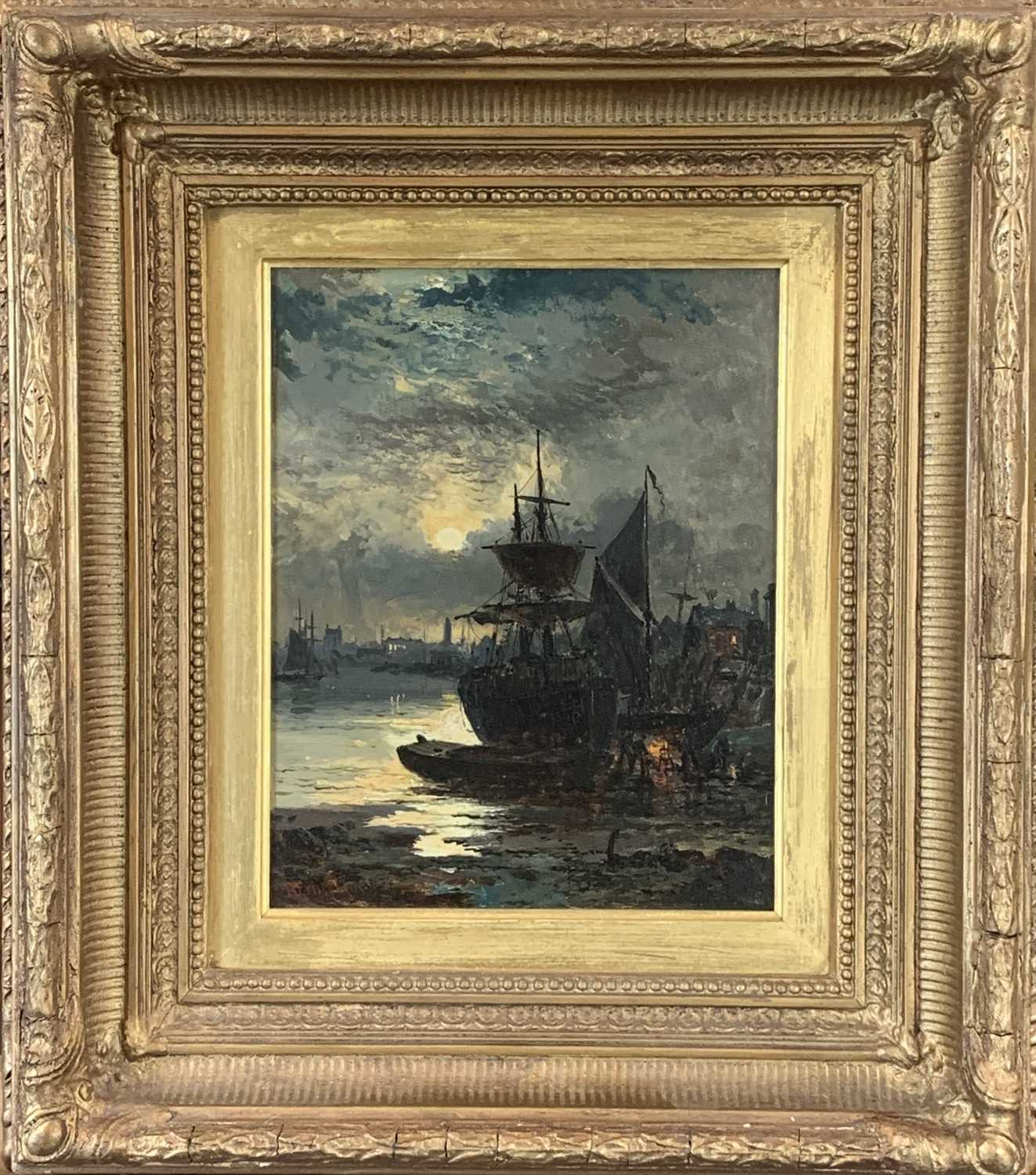 Lot 560 Robert Ernest ROE 1852 1921 Shipping At   71661 1 Medium 