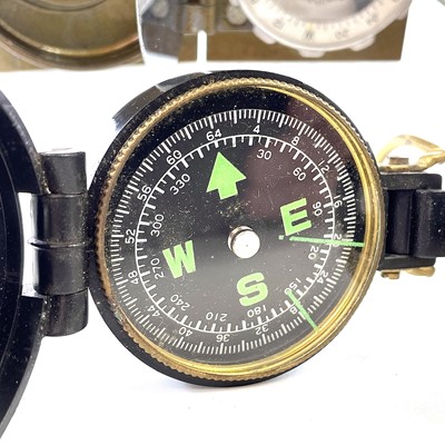 Lot 80 - A geologist's compass by Breithaupt Kassel...