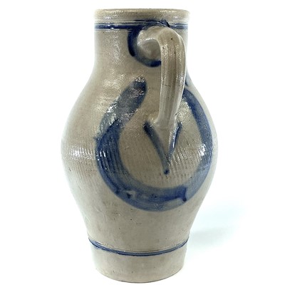 Lot 886 - A Rhenish pottery Westerwald stoneware jug,...