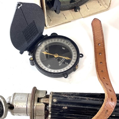 Lot 177 - A Spencer & Co London compass in presentation...