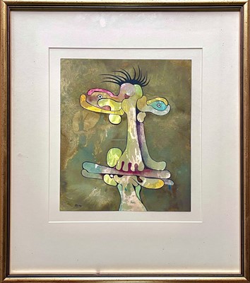 Lot 601 - Desmond MORRIS (1928) Ascetic Vision Mixed...