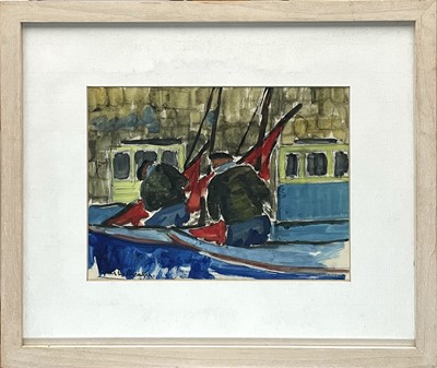 Lot 201 - Charles BREAKER (1906-1985) French Crabbers in...