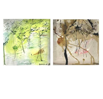 Lot 211 - Daphne MCCLURE (1930) Spring and Winter A pair...