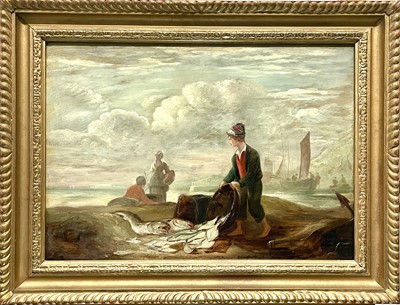 Lot 340 - Alexander George FRASER (1786-1865) Fisherfolk...