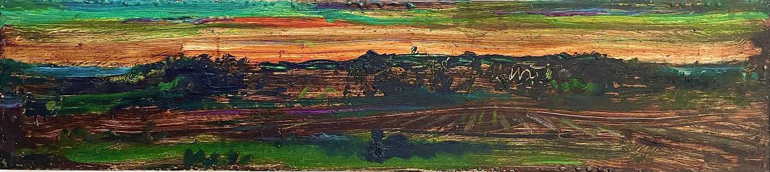 Lot 277 - Sven BERLIN (1911-1999) Landscape Oil on panel...