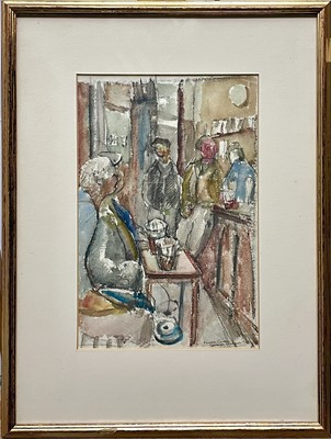 Lot 230 - Kenneth James GRIBBLE (1925-1995) The Bar of...