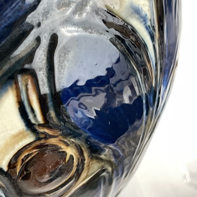 Lot 936 - A Herman Kahler, Danish Art pottery vase, with...