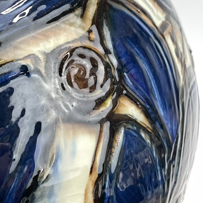 Lot 936 - A Herman Kahler, Danish Art pottery vase, with...