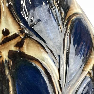 Lot 936 - A Herman Kahler, Danish Art pottery vase, with...