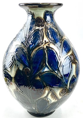 Lot 936 - A Herman Kahler, Danish Art pottery vase, with...