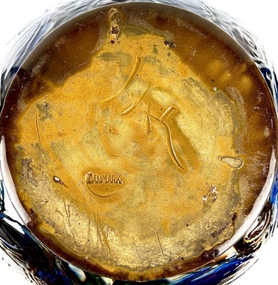 Lot 936 - A Herman Kahler, Danish Art pottery vase, with...