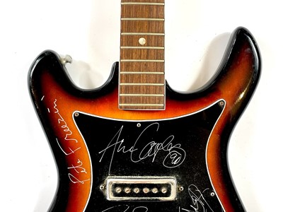 Lot 52 - A SIGNED 'ALICE COOPER' GUITAR.